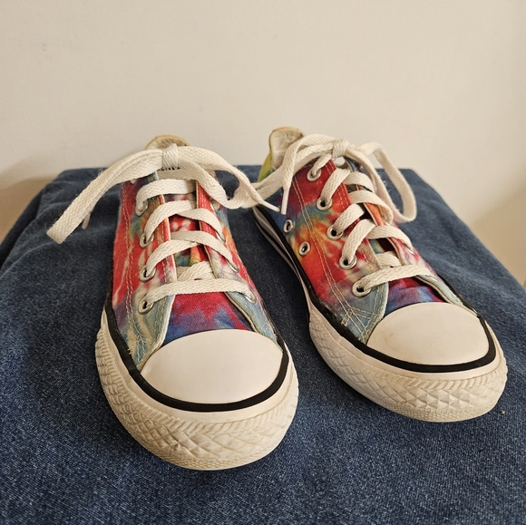 Converse Tie Dye All Star Sneakers Sports Everyday - Picture 2 of 10